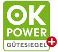 Ok-Power+ Gütesiegel